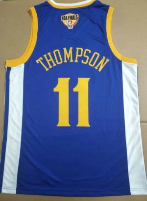 NBA 11 Thompson warriors 2019 final Maillot bleu